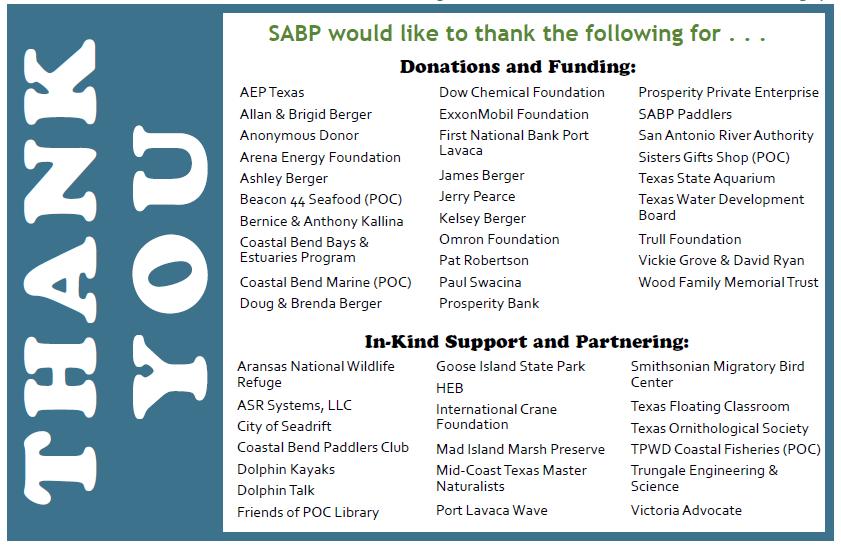2015 Donors & Sponsors