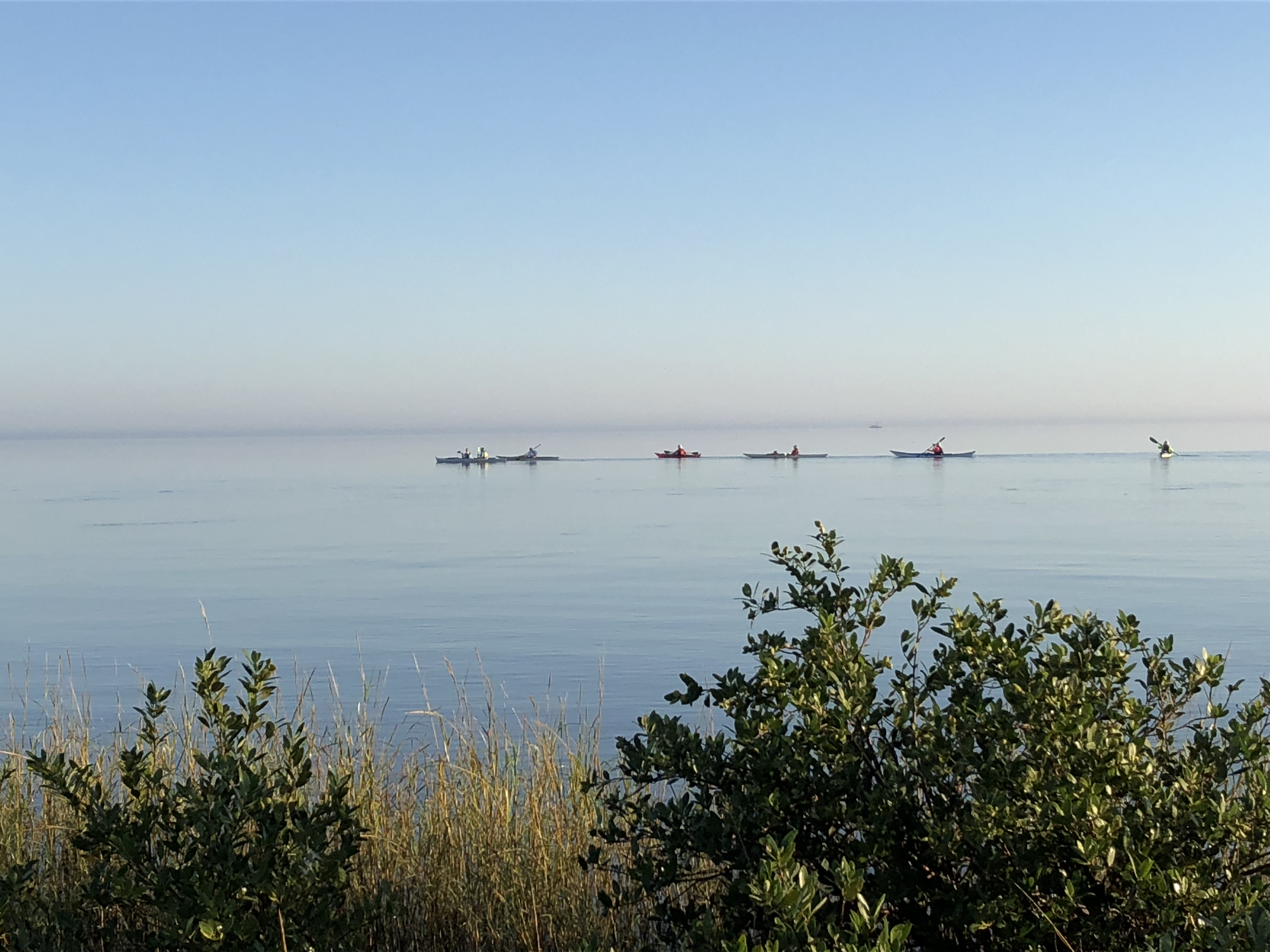 Paddling Matagorda Bay to Powderhorn Lake