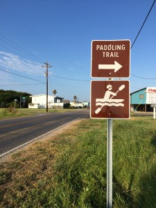 Paddling Trail Sign 2015-08-19